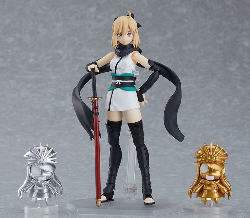 Fate/Grand Order Figma Action Figure Saber/Okita Souji 14 cm