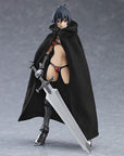 Figma Styles Parts for Action Figures 1/12 Simple Cape (Black)
