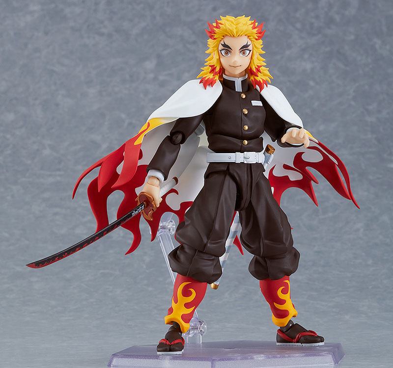 Demon Slayer: Kimetsu no Yaiba Figma Action Figure Kyojuro Rengoku 15 cm