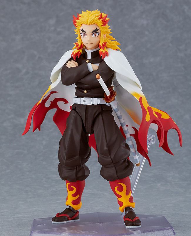 Demon Slayer: Kimetsu no Yaiba Figma Action Figure Kyojuro Rengoku 15 cm