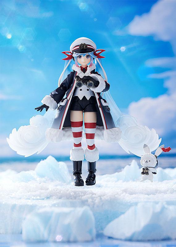 Character Vocal Series 01: Hatsune Miku Figma Action Figure Snow Miku: Grand Voyage Ver. 13 cm