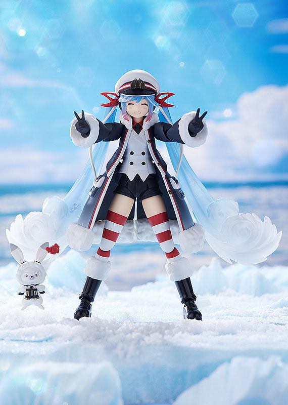 Character Vocal Series 01: Hatsune Miku Figma Action Figure Snow Miku: Grand Voyage Ver. 13 cm
