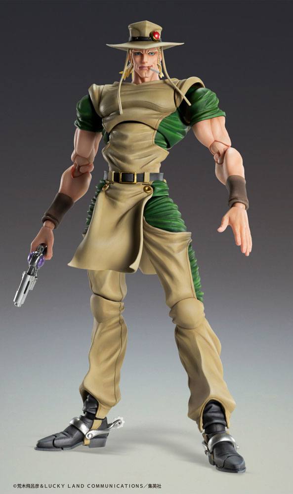 JoJo's Bizarre Adventure Part3 Super Action Action Figure Chozokado (Hol Horse) 15 cm