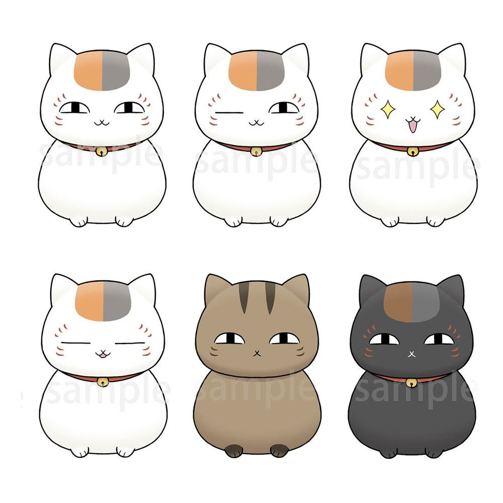 Natsume&#39;s Book of Friends Chokorin Mascot Series Trading Figure 5 cm Assortment (6)