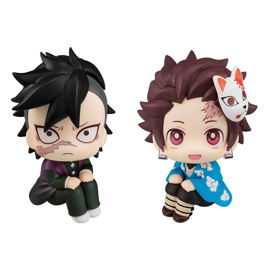 Demon Slayer Kimetsu no Yaiba Look Up PVC Statues Genya & Tanjiro Final Selection LTD Ver. 11 cm