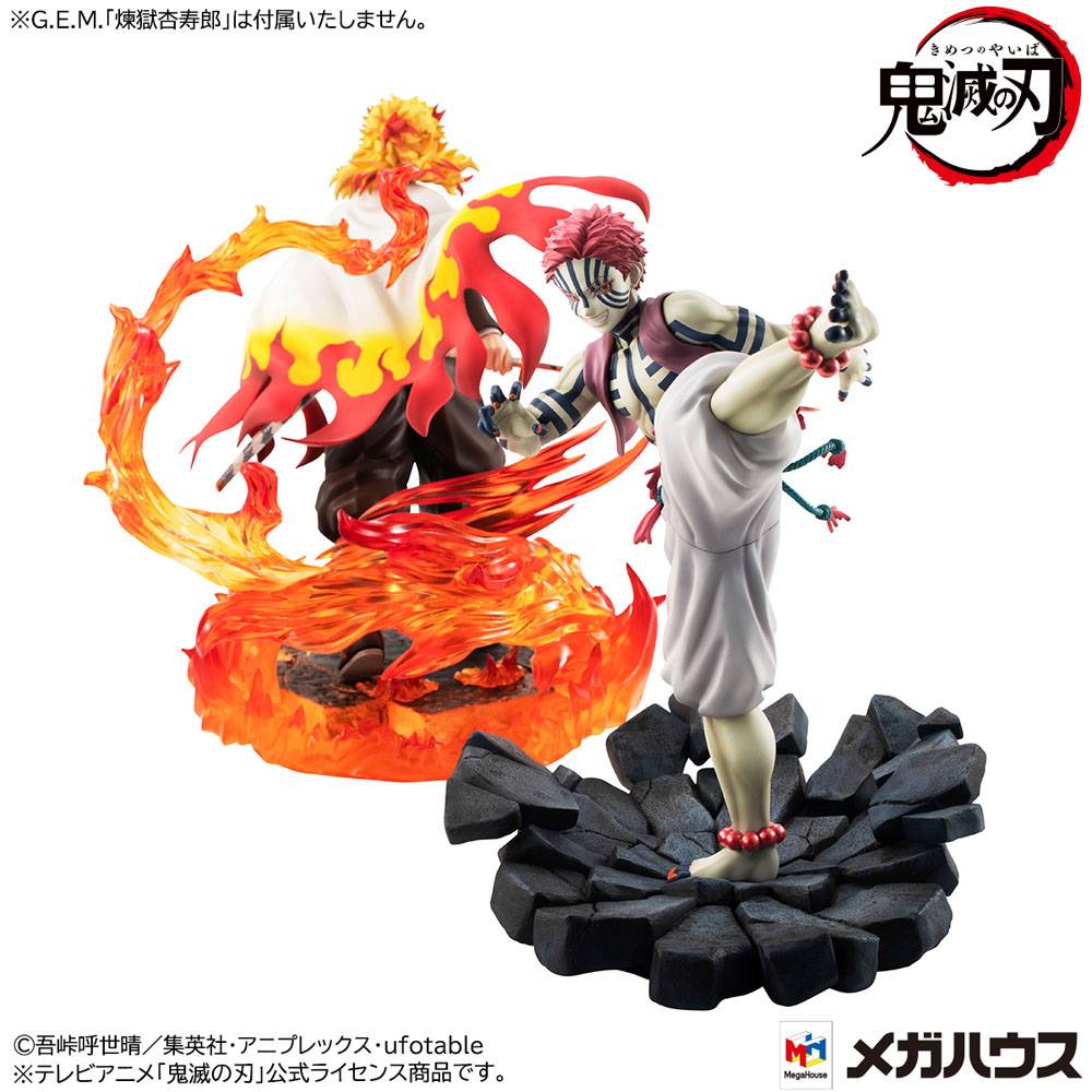 Demon Slayer Kimetsu no Yaiba G.E.M. PVC Statue Upper Three Akaza 19 cm
