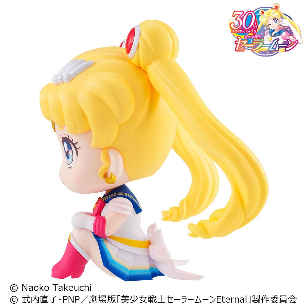 Pretty Guardian Salior Moon Look Up PVC Statue Super Sailor Moon 11 cm