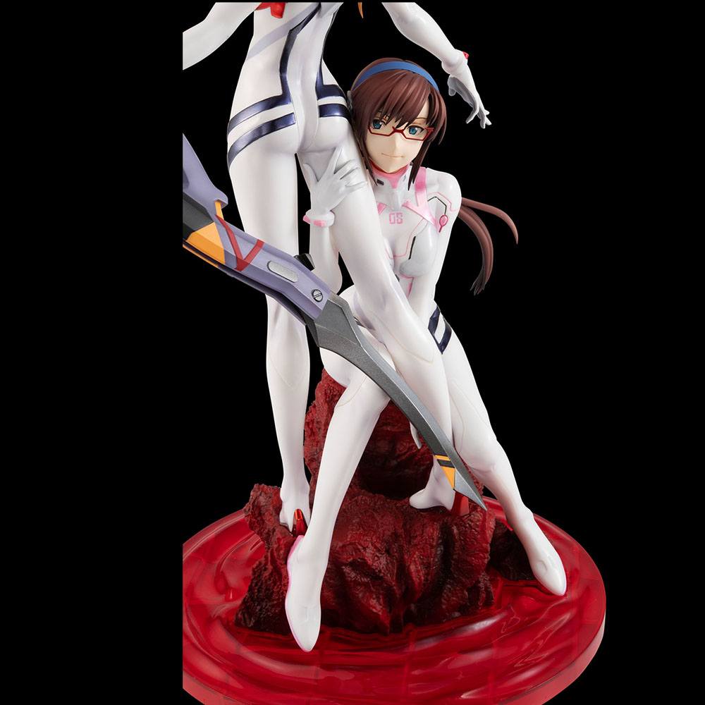 Evangelion: 3.0+1.0 Thrice Upon a Time G.E.M. PVC Statue Shikinami Asuka Langley &amp; Makinami Mari Illustrious 28 cm