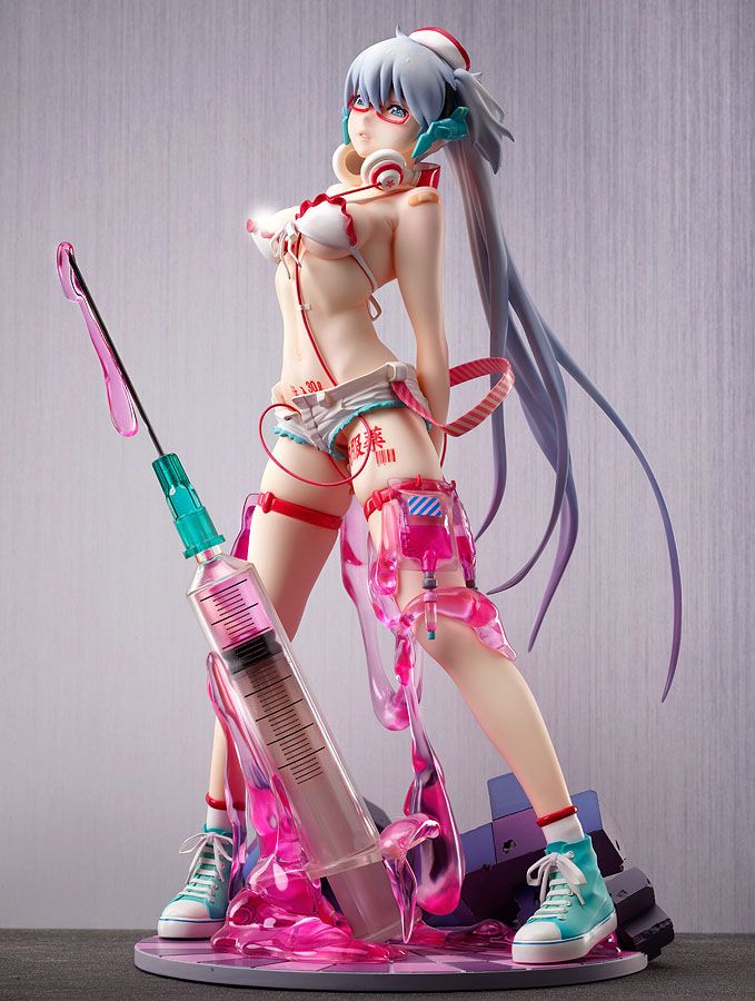 Mebae's Original Character PVC Statue 1/6.5 Sakurako's Injection! 25 cm