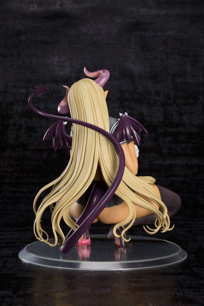 Comic Unreal Vol. 33 Cover Gal PVC Statue 1/6 Sailor Succubus Sapphire Poison Black (re-run) 18 cm