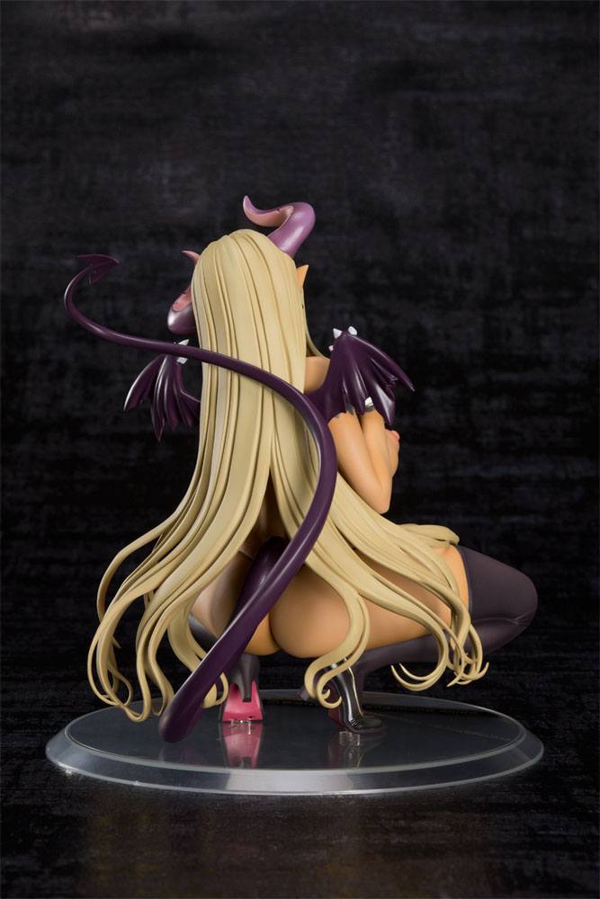 Comic Unreal Vol. 33 Cover Gal PVC Statue 1/6 Sailor Succubus Sapphire Poison Black (re-run) 18 cm