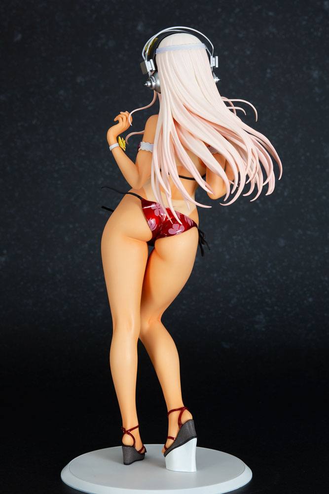 Super Sonico Statue 1/4.5 Super Sonico Summer Vacation Ver. Sun Kissed 35 cm