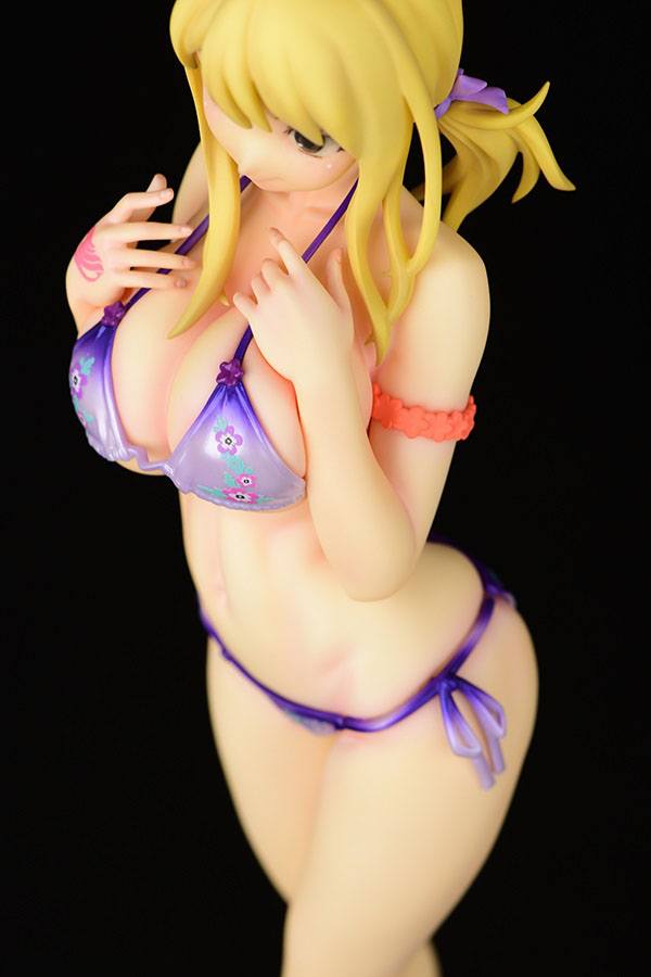 Fairy Tail PVC Statue 1/6 Lucy Heartfilia Swimsuit Pure in Heart Twin Tail Ver. 27 cm
