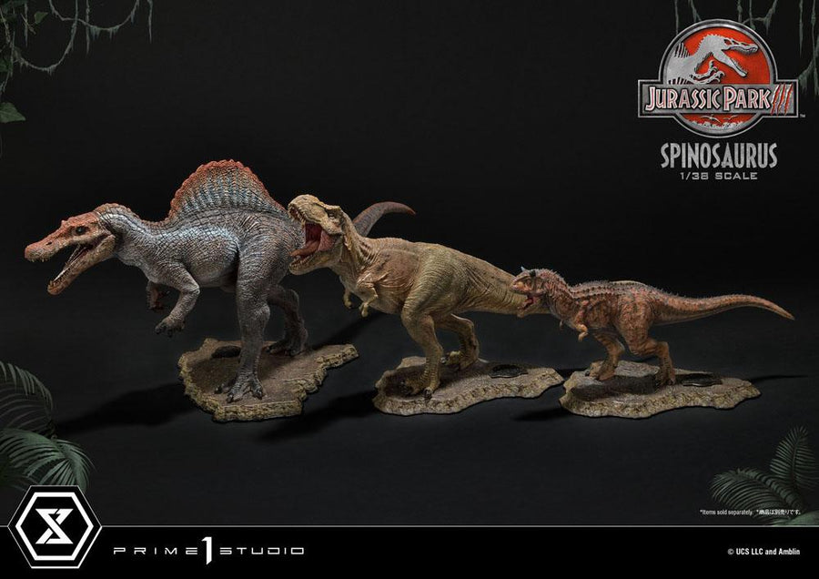 Jurassic Park III Prime Collectibles Statua 1/38 Spinosaurus 24 cm