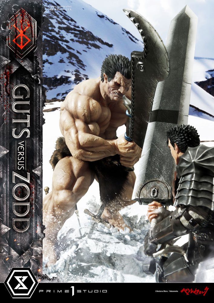 Berserk Statue 1/6 Guts Versus Zodd 51 cm