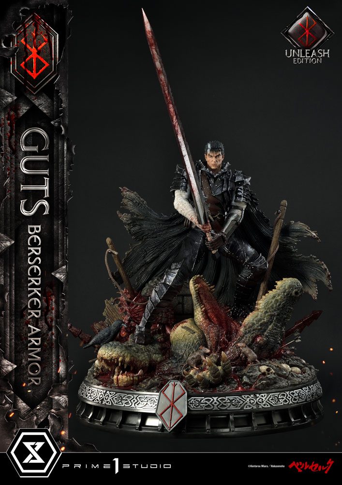 Berserk Statue 1/4 Guts Berserker Armor Unleash Edition 91 cm