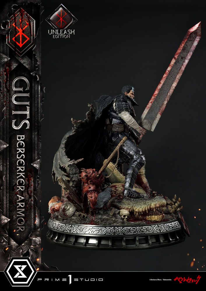 Berserk Statue 1/4 Guts Berserker Armor Unleash Edition 91 cm