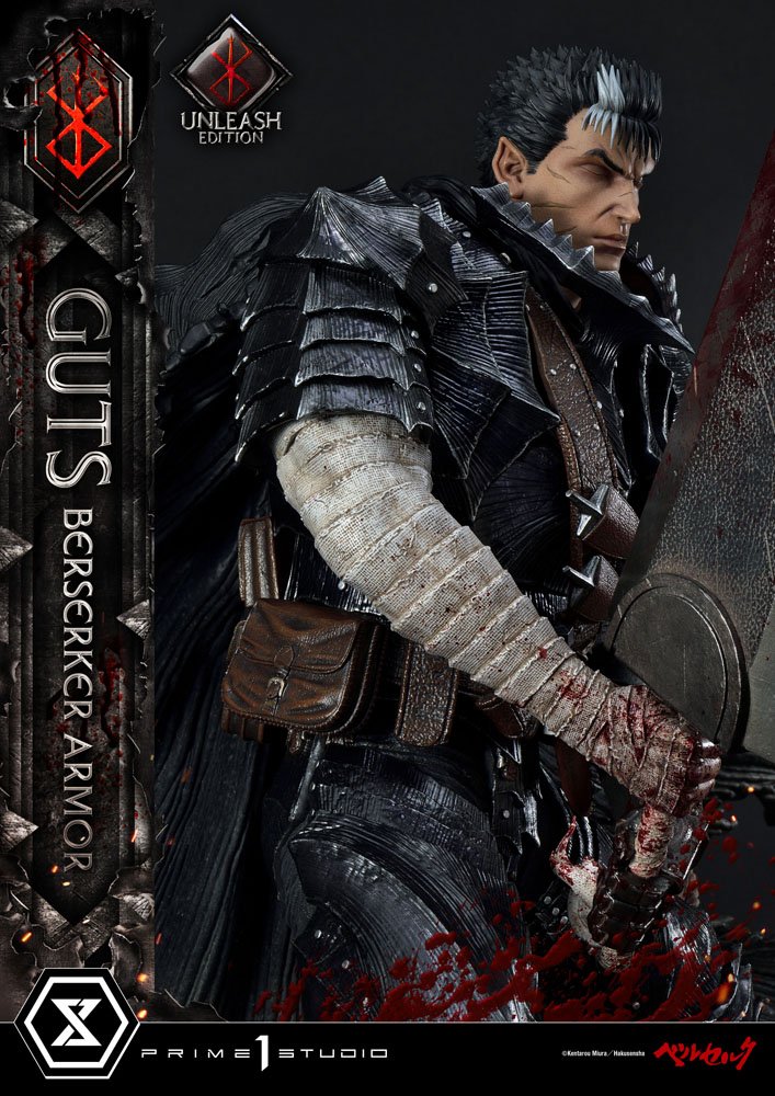 Berserk Statue 1/4 Guts Berserker Armor Unleash Edition 91 cm