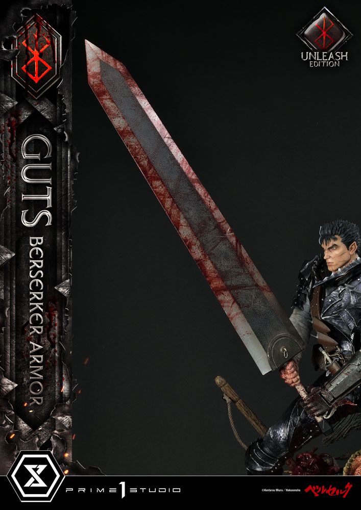 Berserk Statue 1/4 Guts Berserker Armor Unleash Edition 91 cm