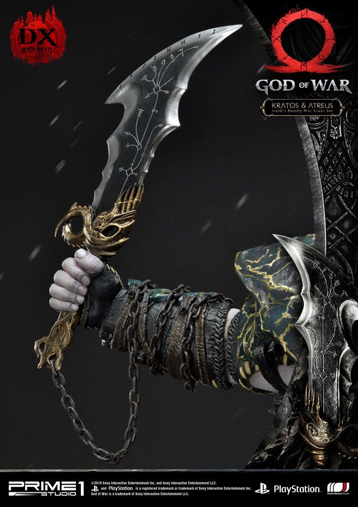 God of War (2018) Statue Kratos &amp; Atreus Deluxe Ver. 72 cm