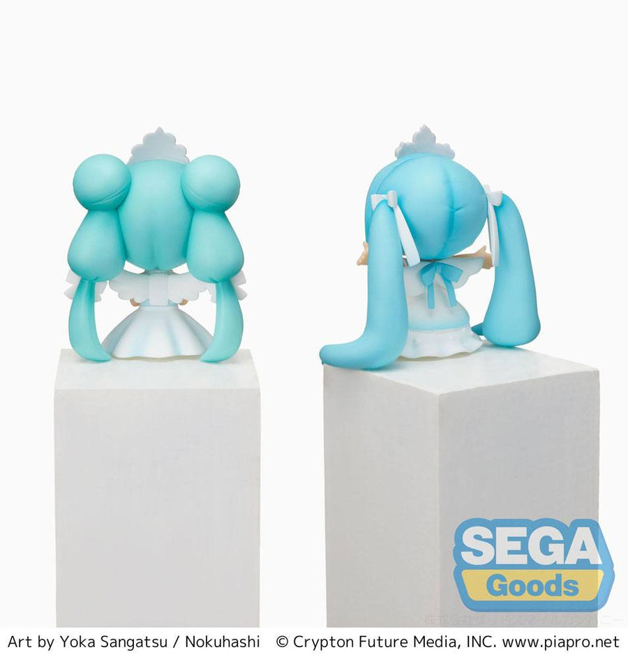 Hatsune Miku MP Perching Collection PVC Statue Hatsune Miku 15th Anniversary Ver. 7 cm