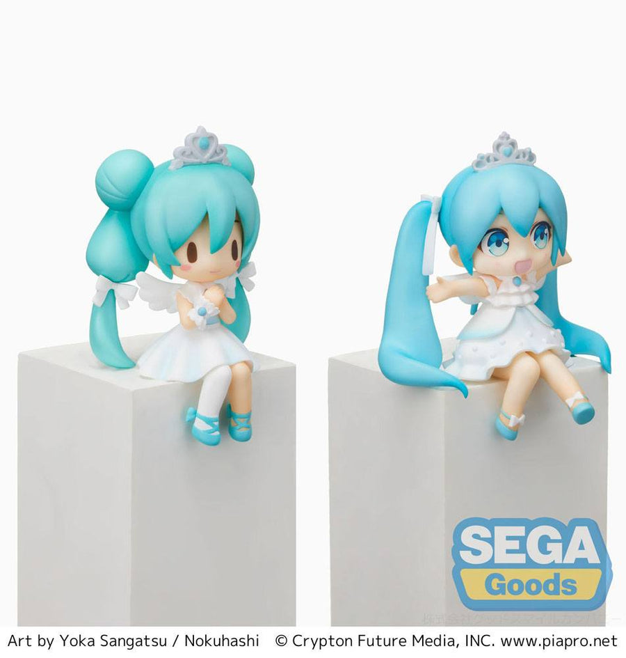Hatsune Miku MP Perching Collection PVC Statue Hatsune Miku 15th Anniversary Ver. 7 cm