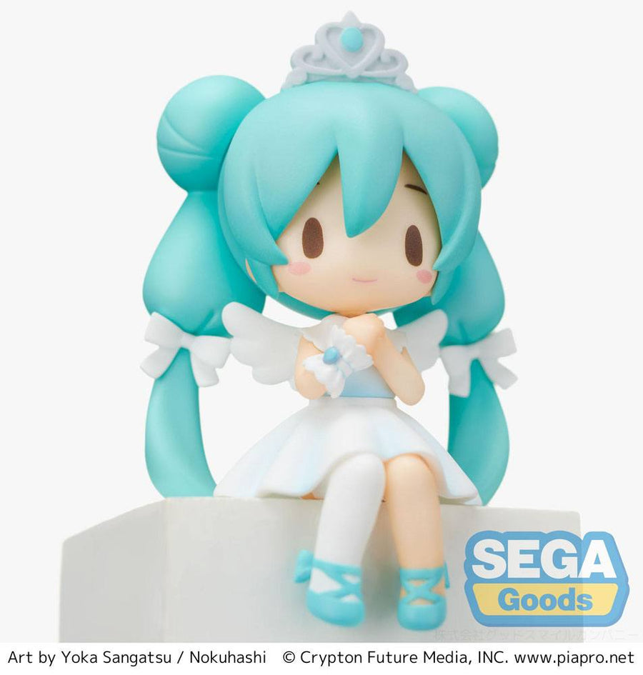 Hatsune Miku MP Perching Collection PVC Statue Hatsune Miku 15th Anniversary Ver. 7 cm