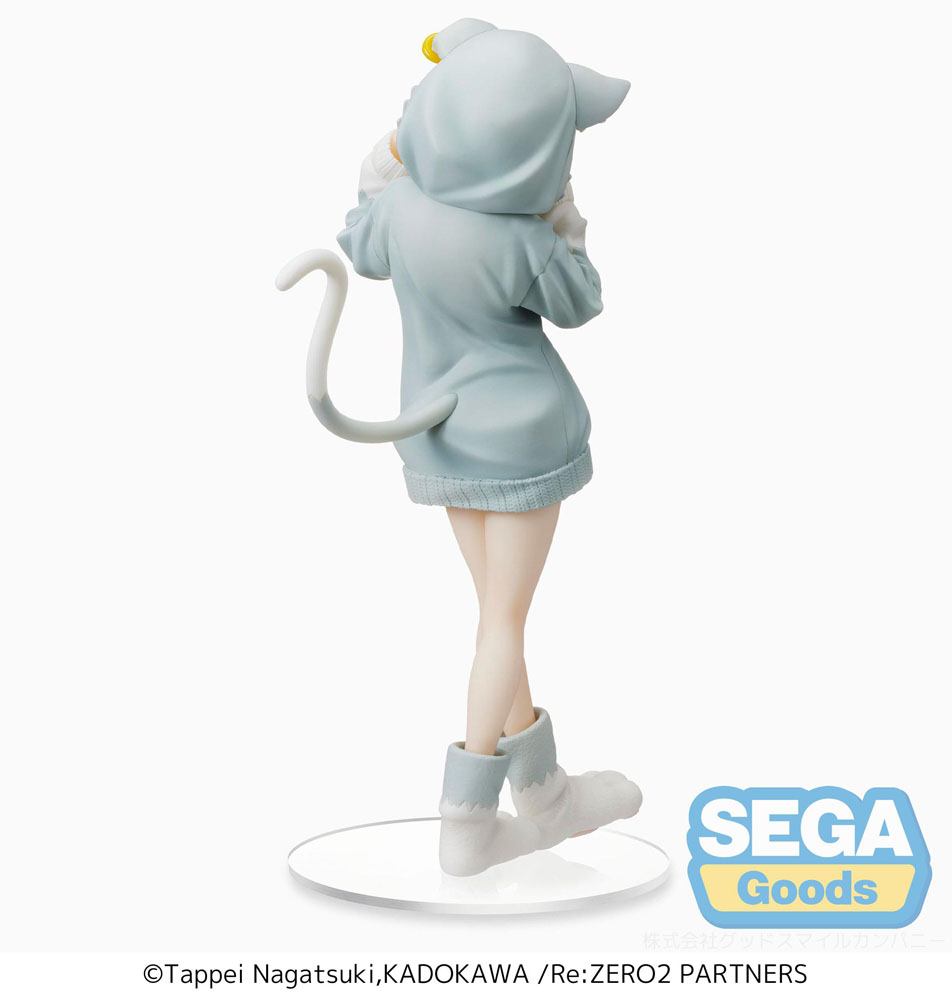 Re:Zero Starting Life in Another World SPM PVC Statue Emilia The Great Spirit Puck 21 cm