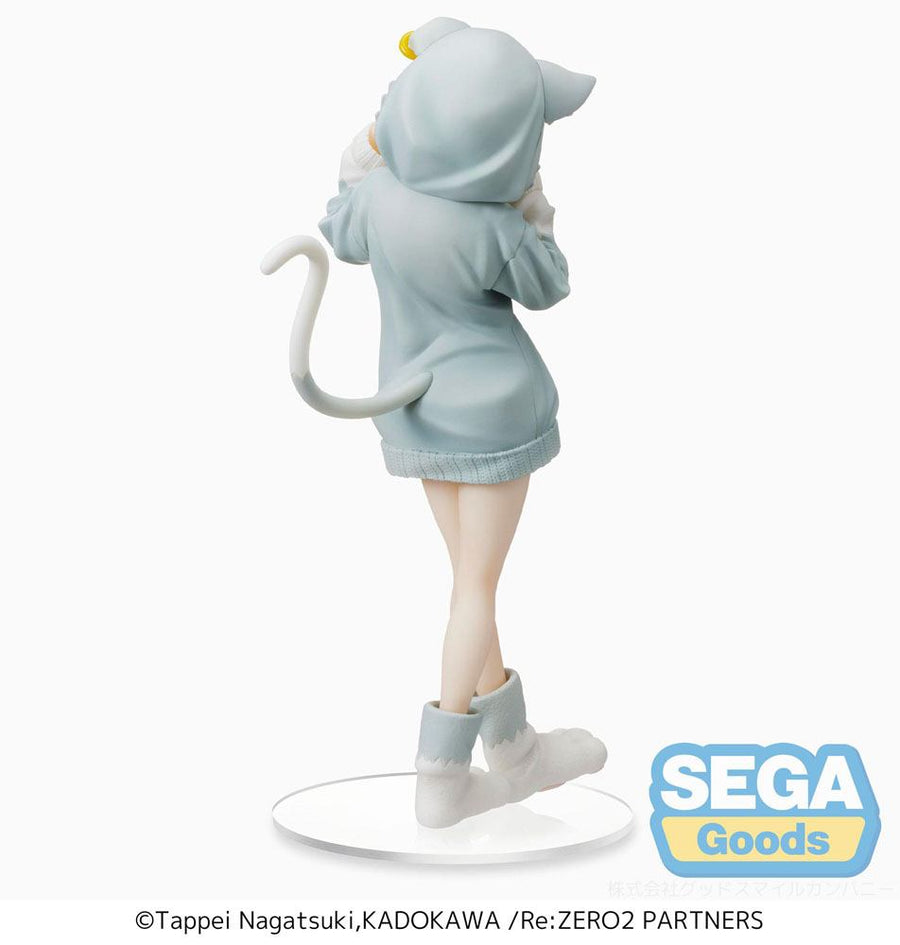 Re:Zero Starting Life in Another World SPM PVC Statue Emilia The Great Spirit Puck 21 cm