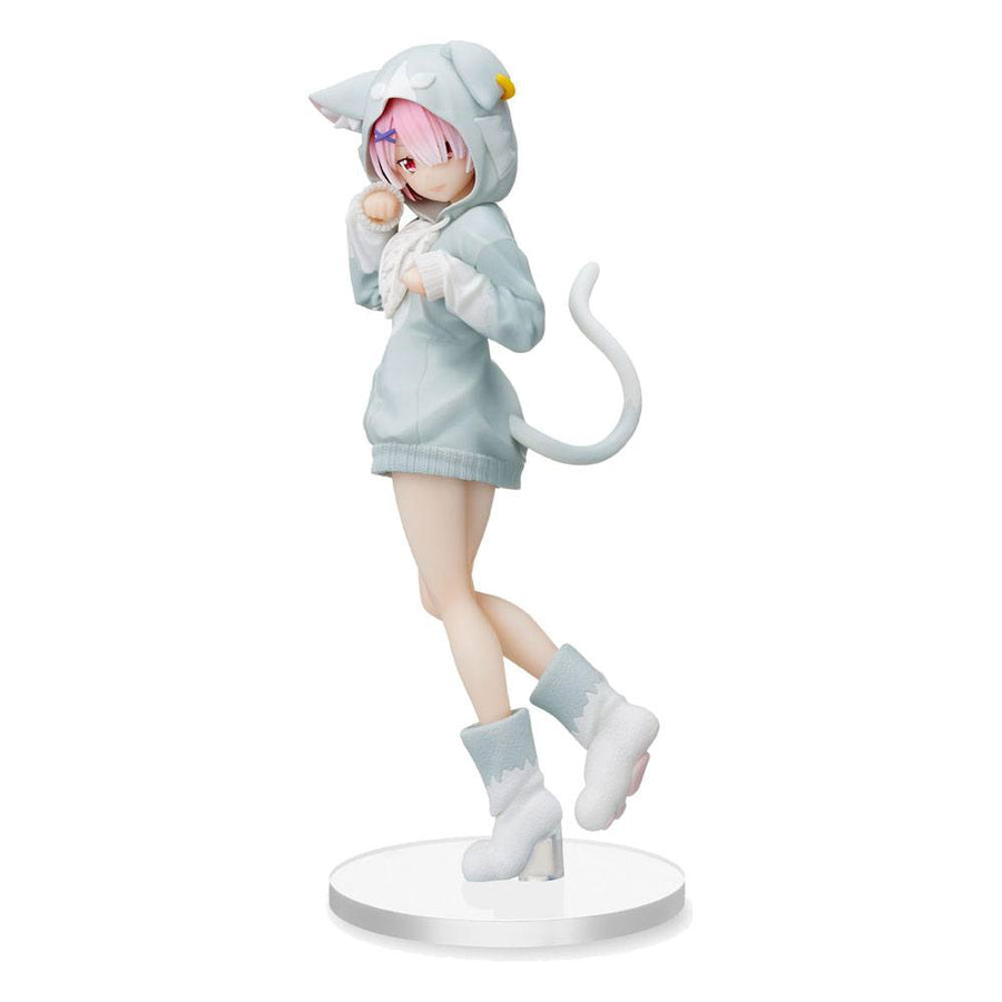 Re:Zero Starting Life in Another World SPM PVC Statue Ram The Great Spirit Puck 21 cm