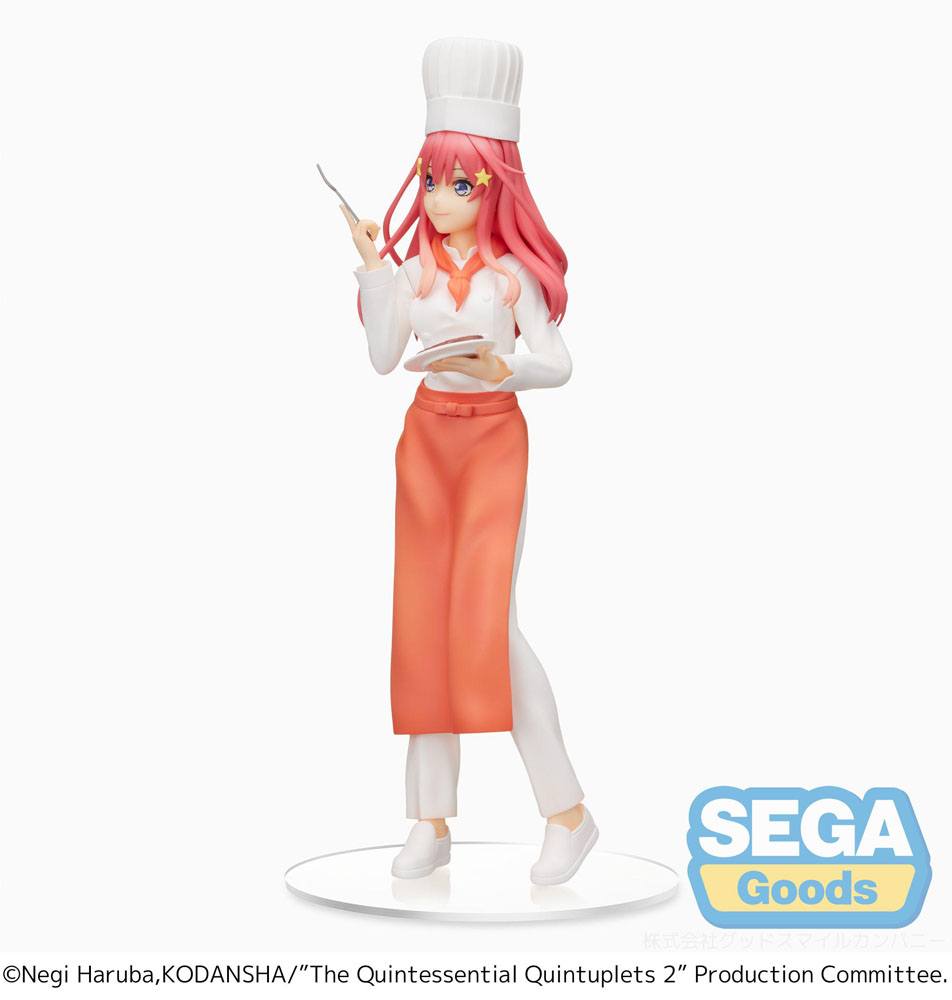 The Quintessential Quintuplets 2 SPM PVC Statue Itsuki Nakano Cook Ver. 23 cm