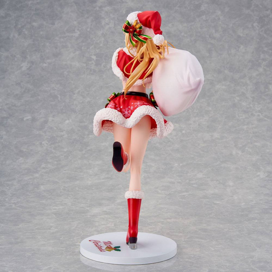 Original Character PVC Statue En Morikura Santa Girl 28 cm