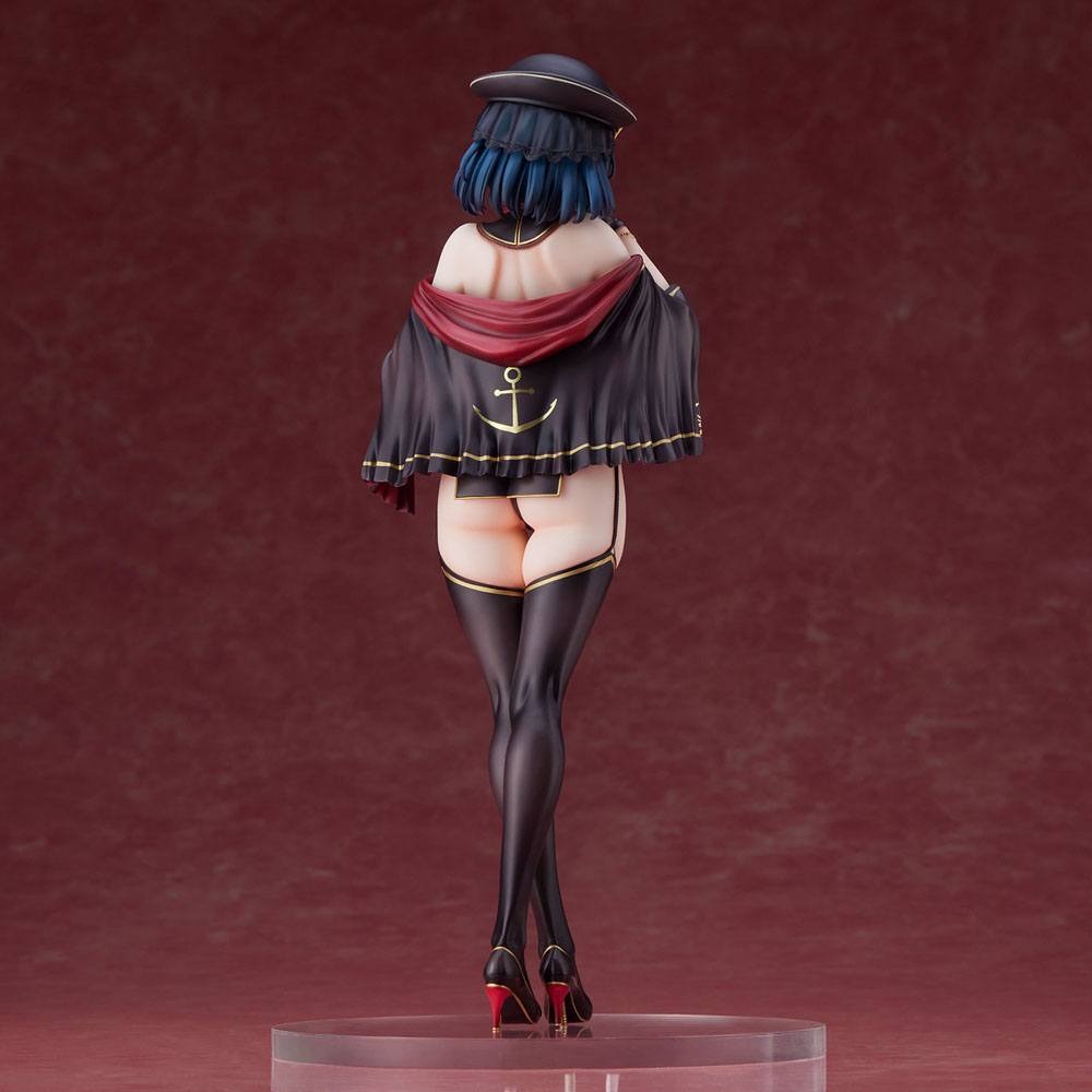 Original Character PVC Statue Akasaai Illustration Kaigun Musume Cattleya 25 cm