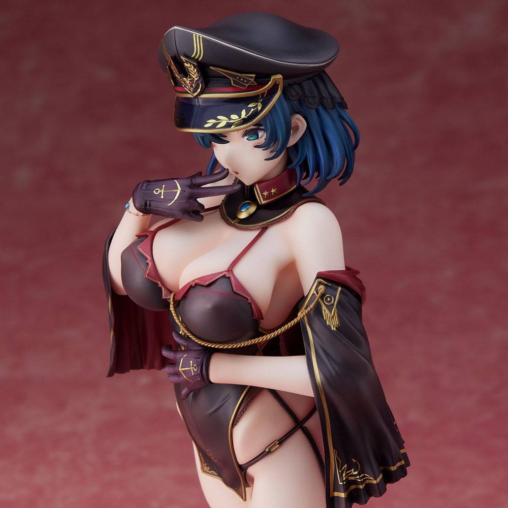Original Character PVC Statue Akasaai Illustration Kaigun Musume Cattleya 25 cm
