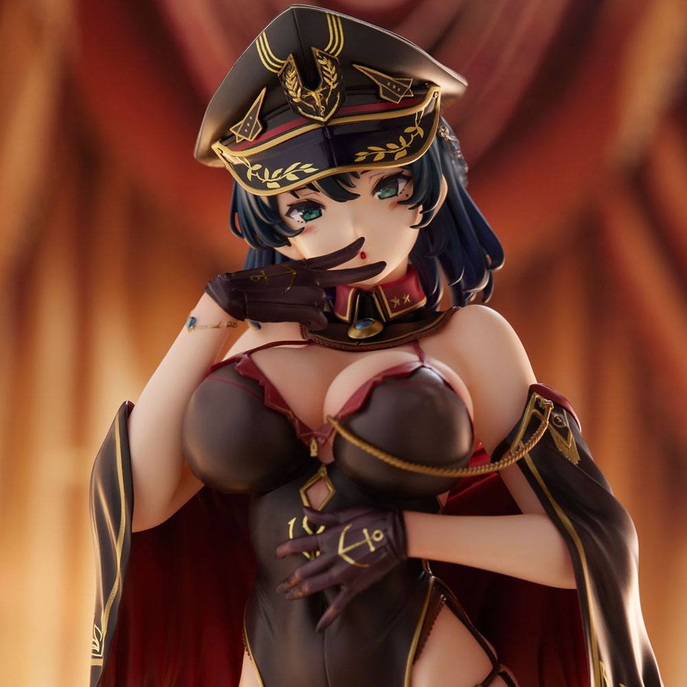 Original Character PVC Statue Akasaai Illustration Kaigun Musume Cattleya 25 cm